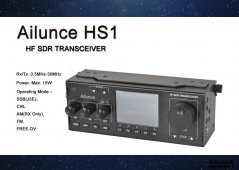 艾伦HS1单边带短波SDR业余无线电收发机