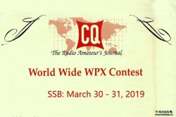 2019年CQ环球WPX大赛